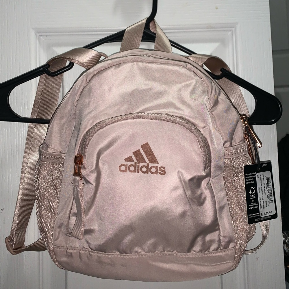Adidas Pink mini Backpack